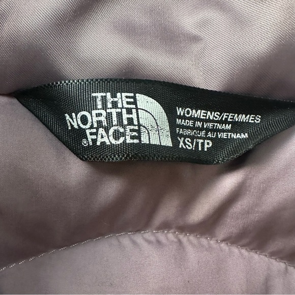 The North Face Aconcagua 550 Down Jacket Purple Satin Puffer Women’s XS - Picture 3 of 15